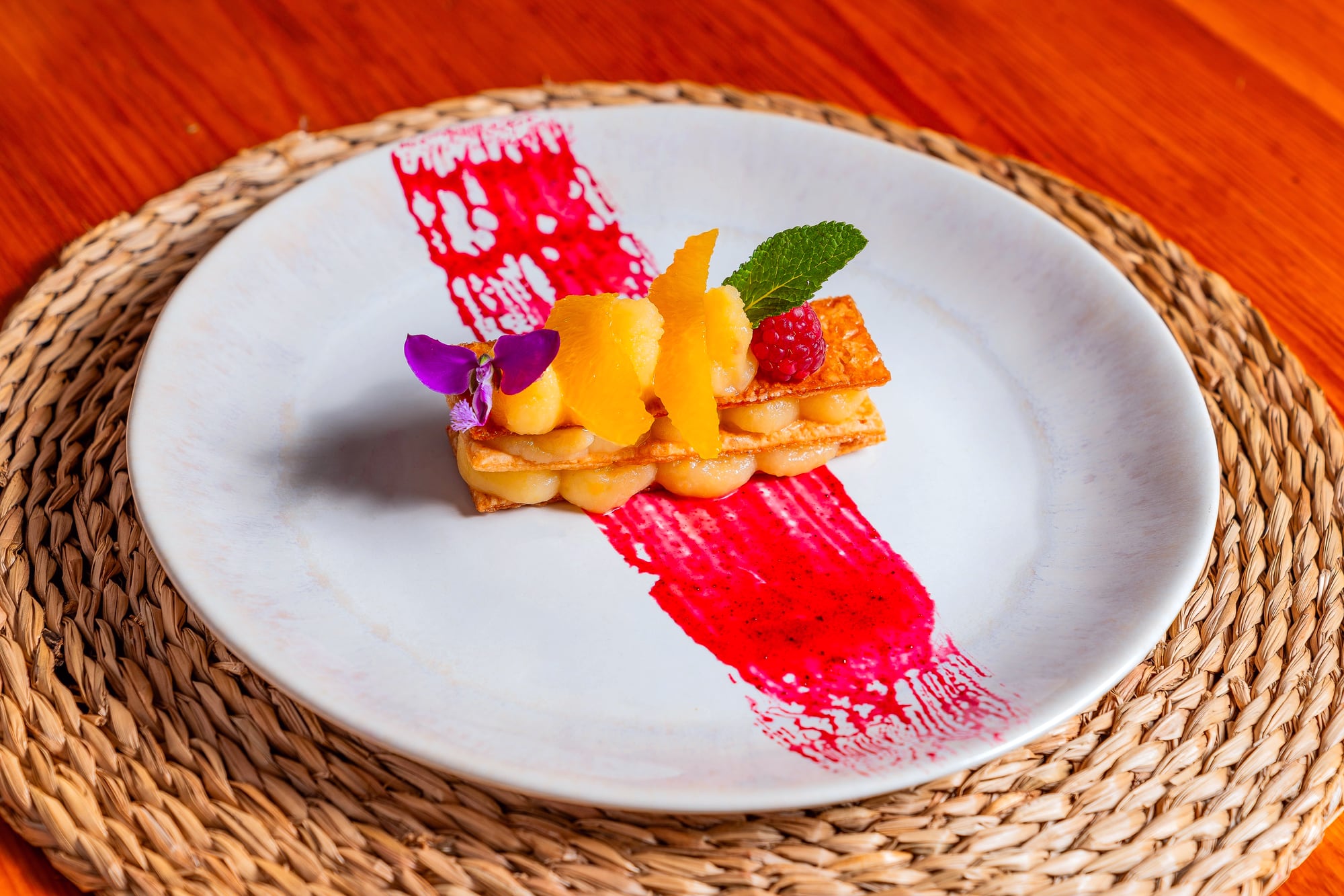 Photograph of dining at Finca Cantueso