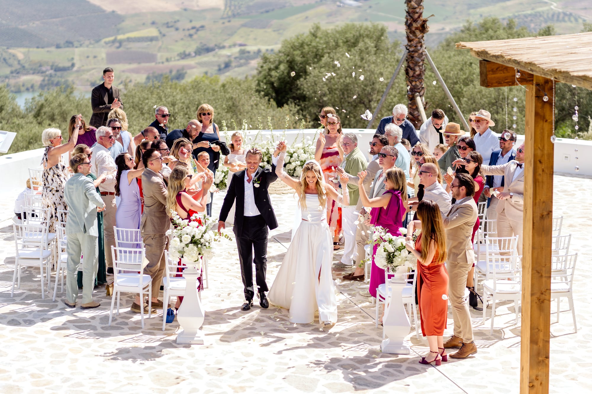 Photograph of a wedding or event at Finca Cantueso