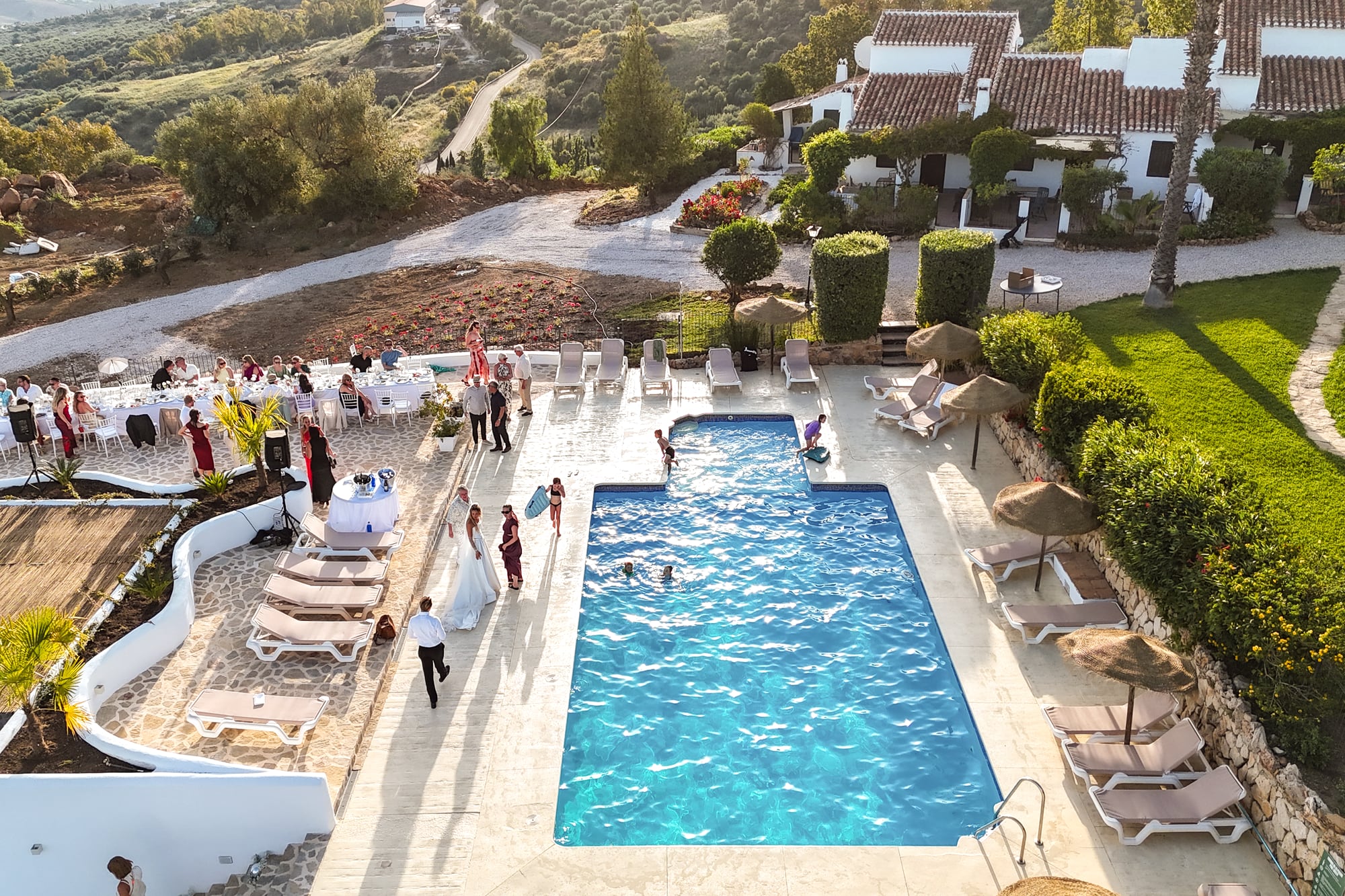 Photograph of a wedding or event at Finca Cantueso