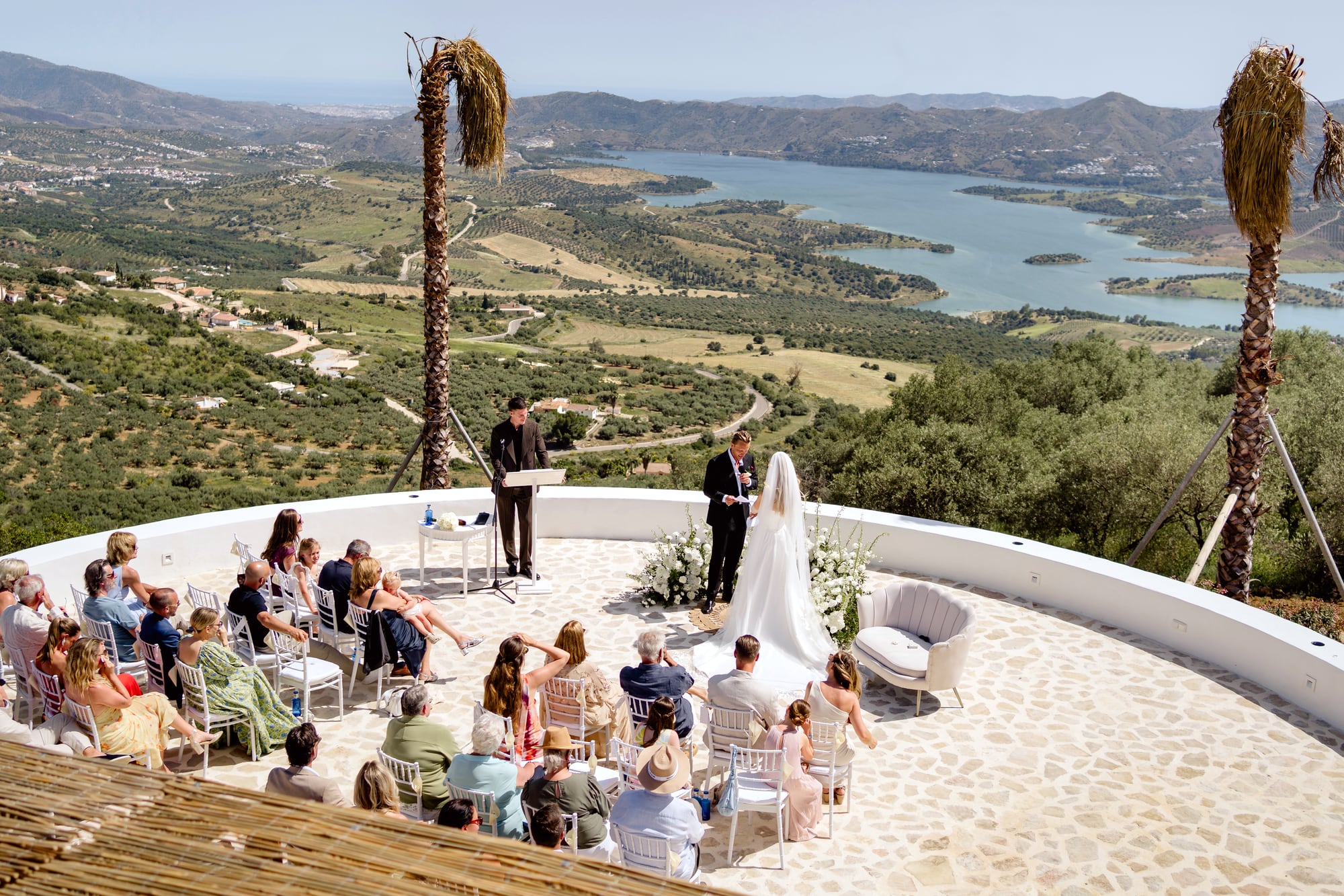 Photograph of a wedding or event at Finca Cantueso