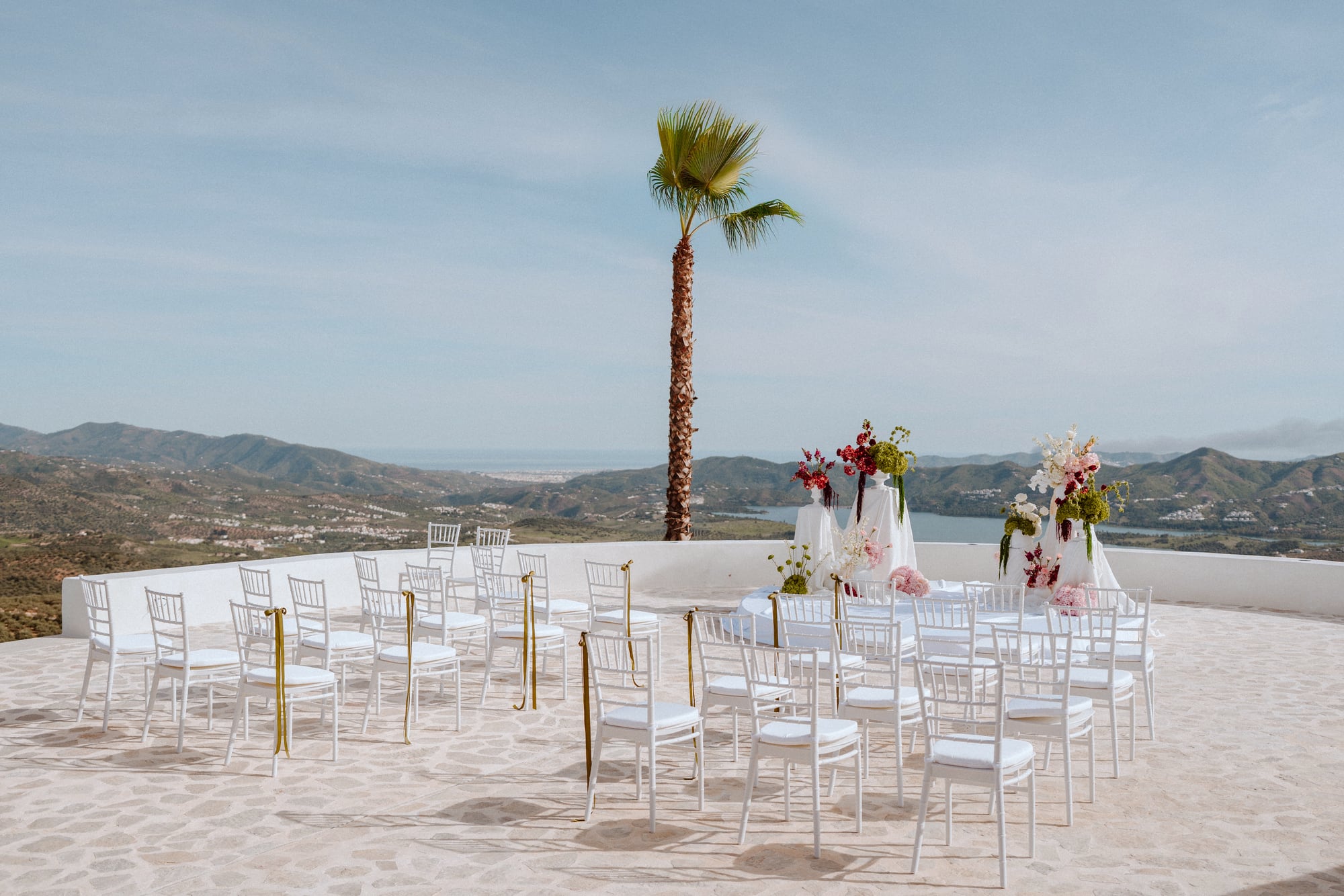 Photograph of a wedding or event at Finca Cantueso