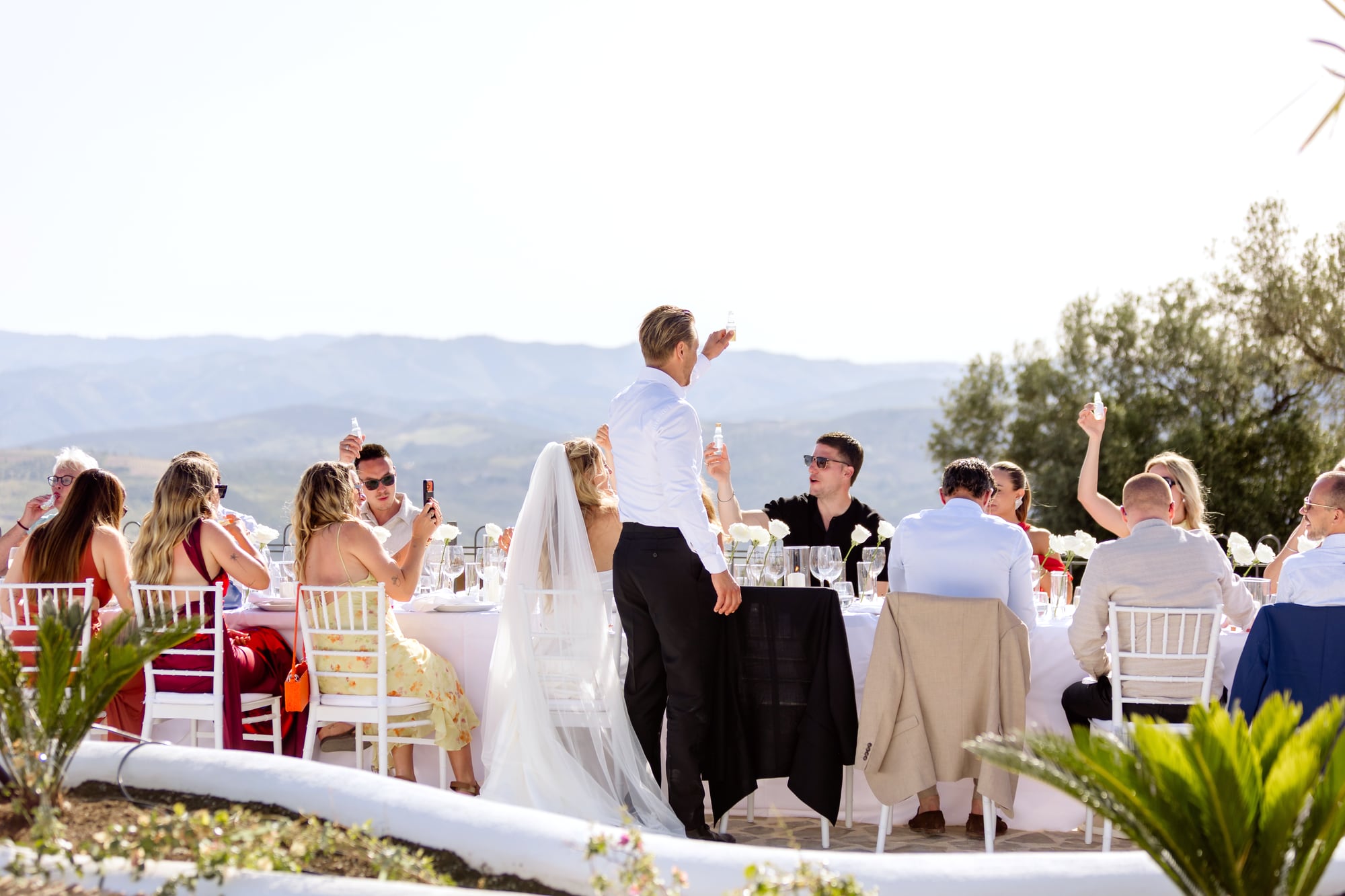 Photograph of a wedding or event at Finca Cantueso