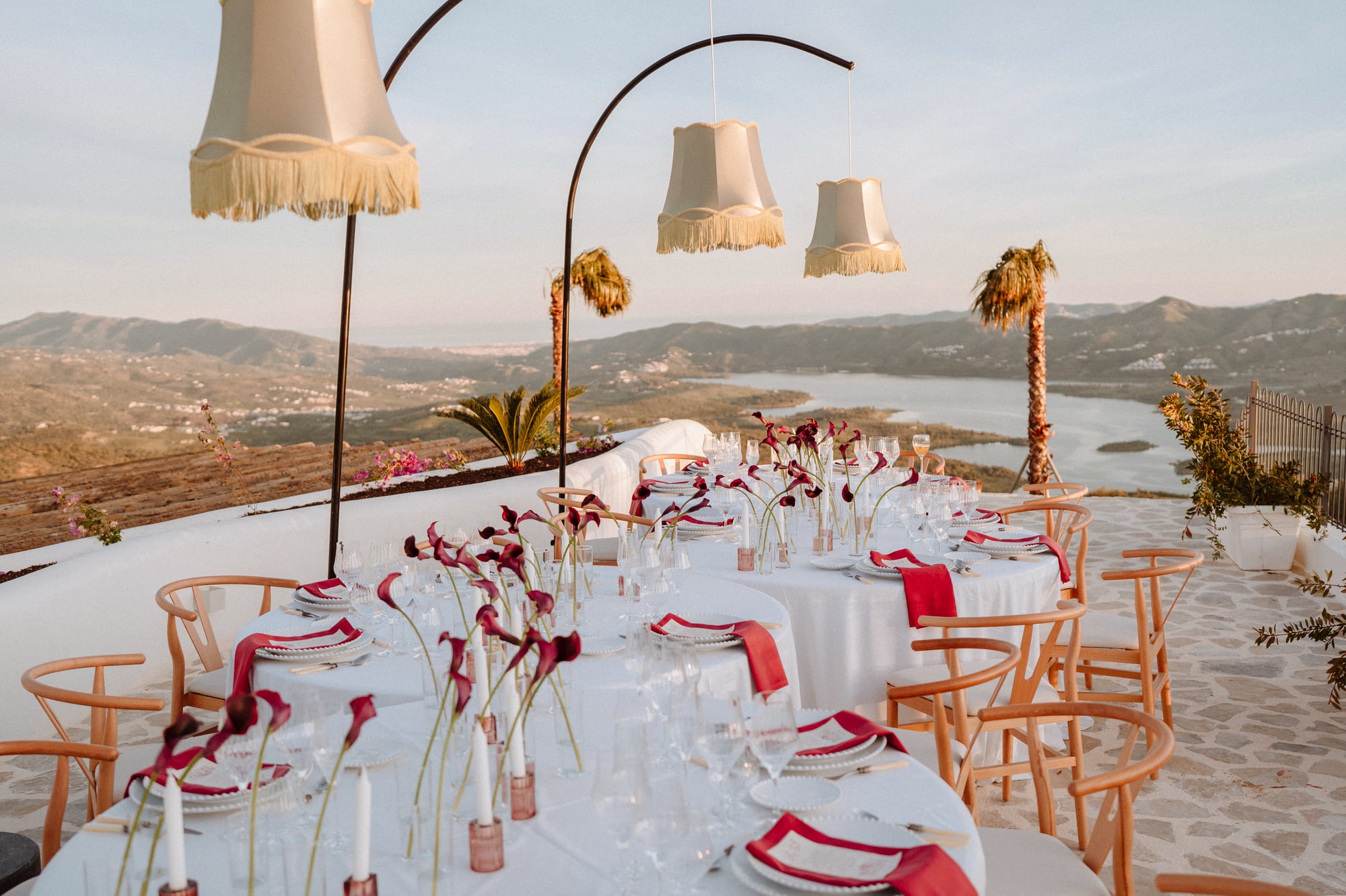 Photograph of a wedding or event at Finca Cantueso