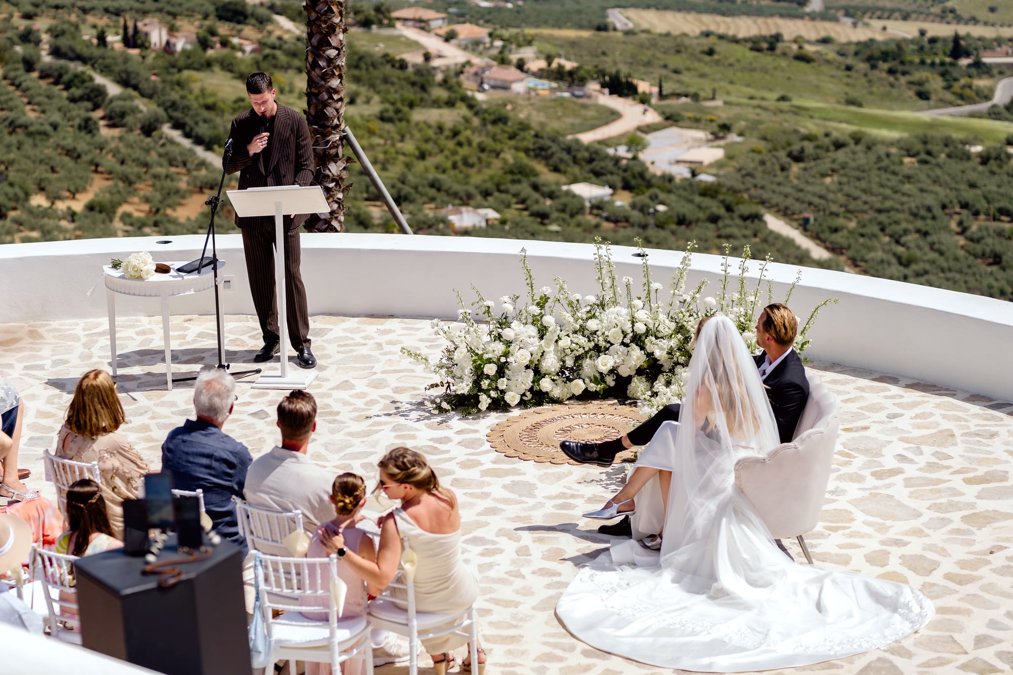 Photograph of a wedding or event at Finca Cantueso