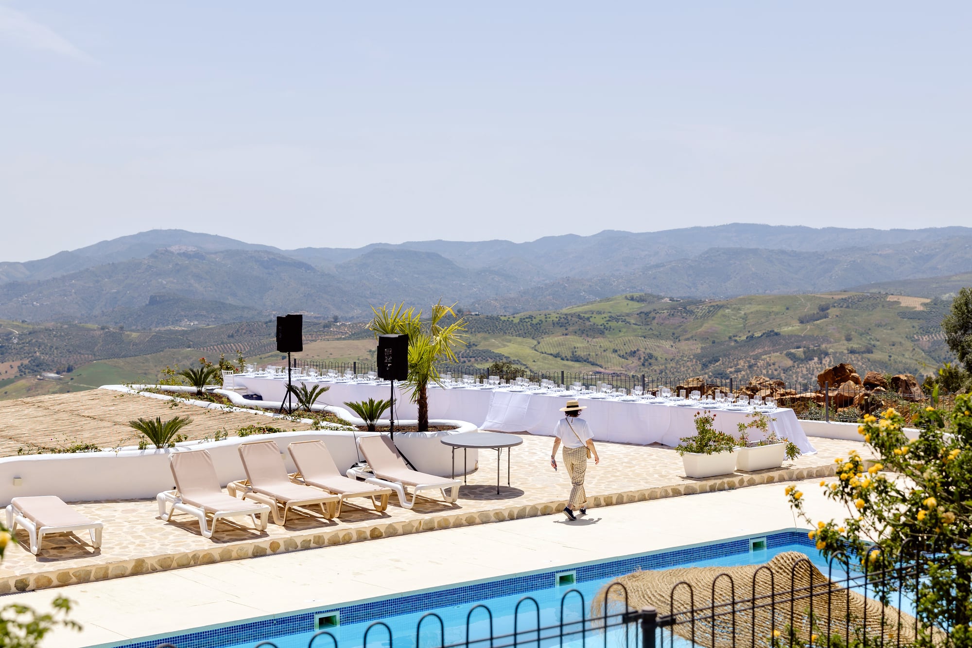 Photograph of a wedding or event at Finca Cantueso