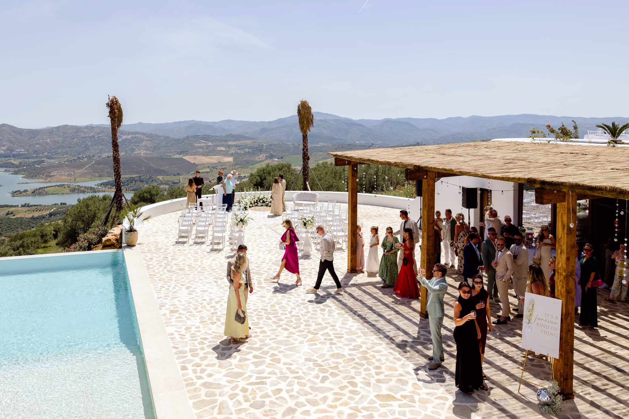 Photograph of a wedding or event at Finca Cantueso