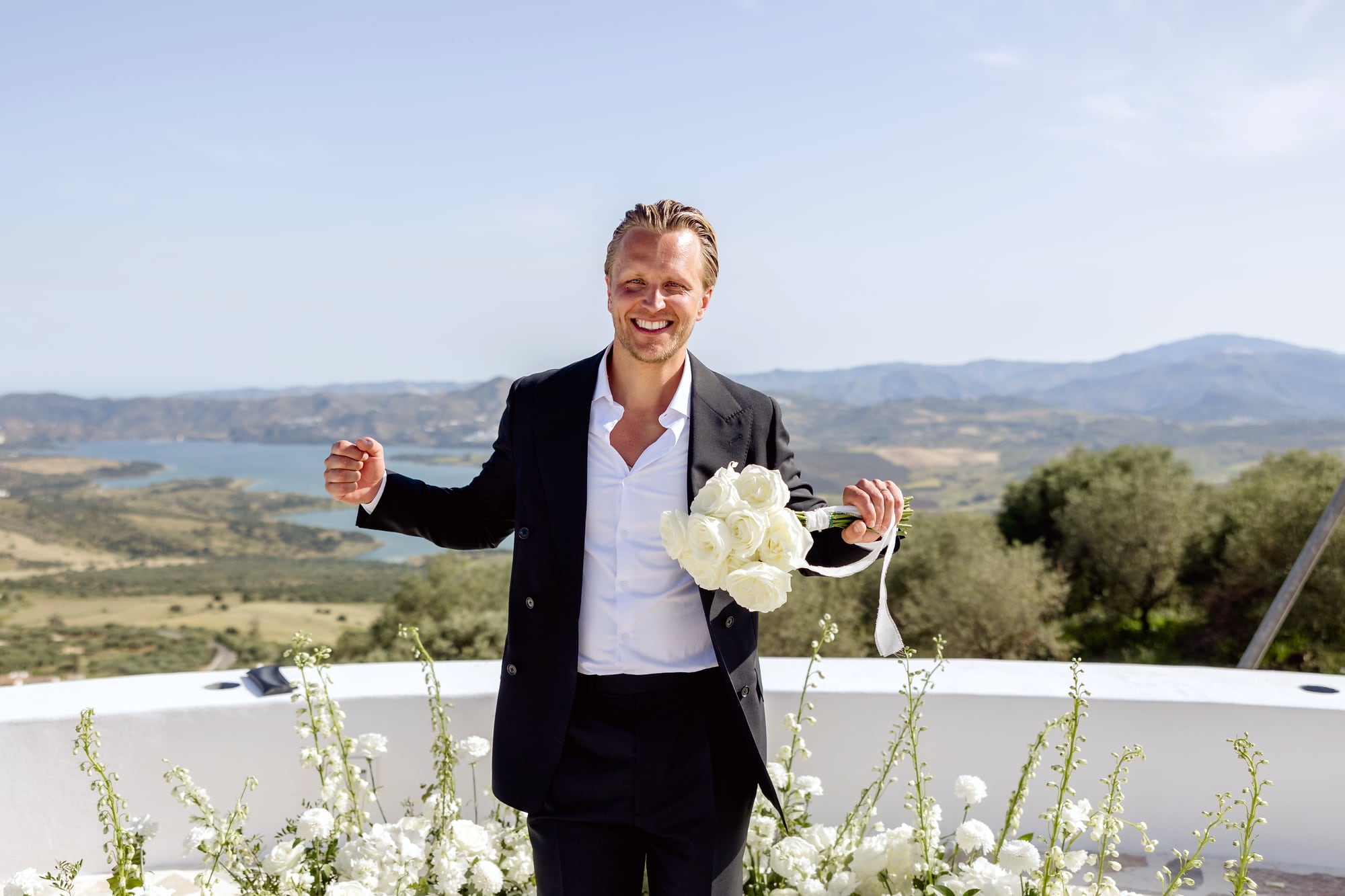 Photograph of a wedding or event at Finca Cantueso
