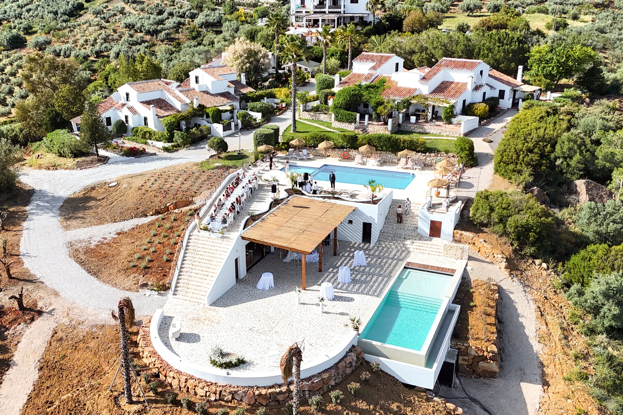 Photograph of a wedding or event at Finca Cantueso