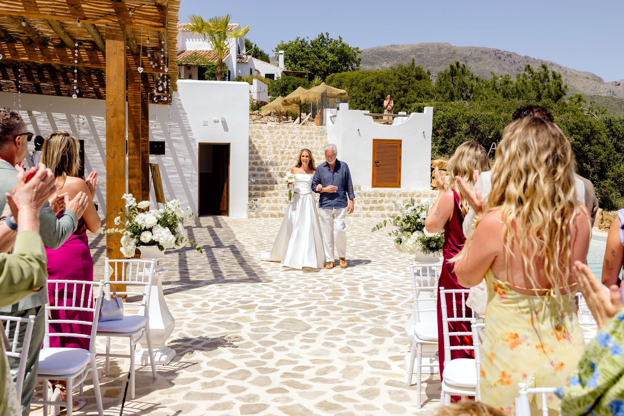 Photograph of a wedding or event at Finca Cantueso